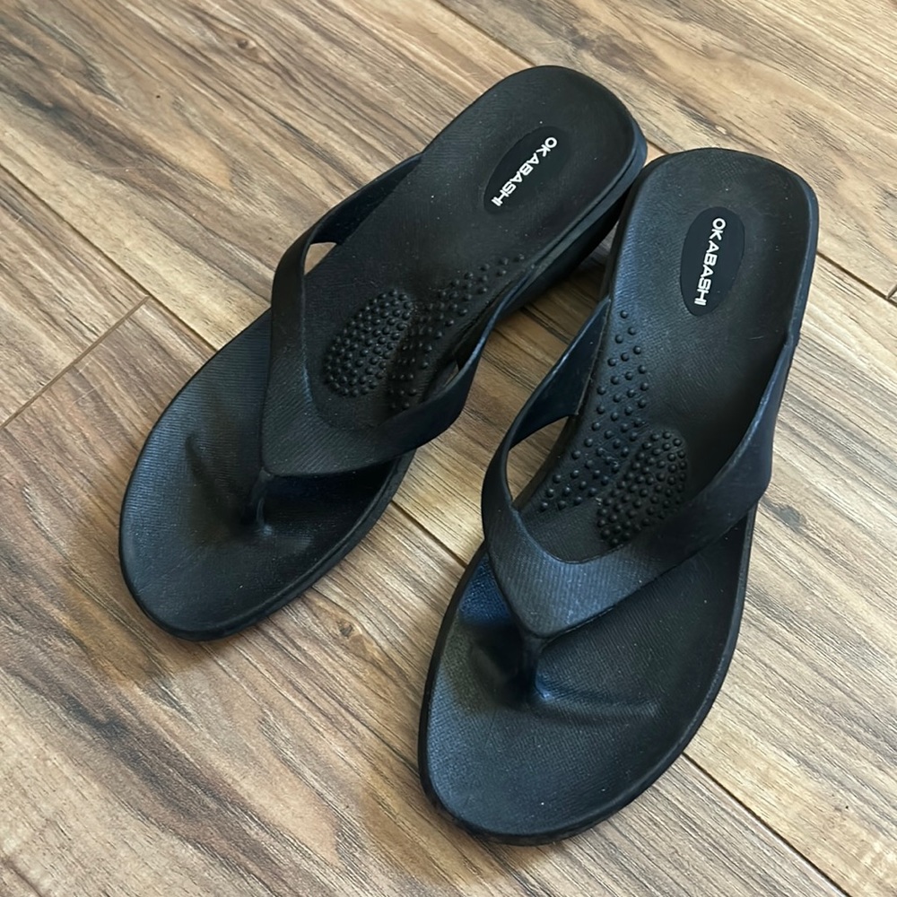 Black sandals very comfortable
